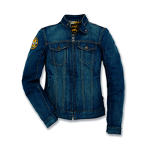 Veste Lady Jeans Scrambler Trucker Patch Spidi