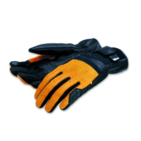 Gants Cuir Street Master C2 Scrambler Spidi (Jaune/noir)