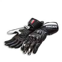 Gants Corse C3 Cuir (noir-blanc)