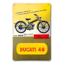 Plaque en Metal 48