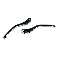PAIRE DE LEVIERS DE FREIN ET D'EMBRAYAGE EN ALUMINIUM USINÉ DANS LA MASSE