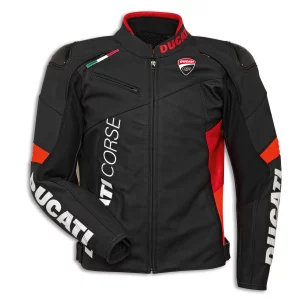 VESTE CUIR C6 23 DC NO/RO
