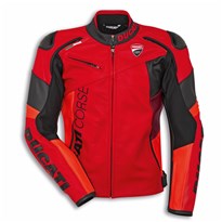 Veste cuir 23 Corse C6 rouge