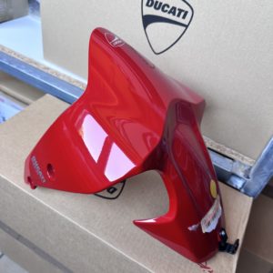 Garde boue avant rouge Monster