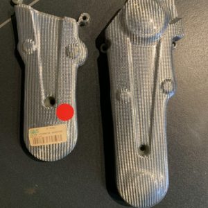 Cache courroie carbone gris monster
