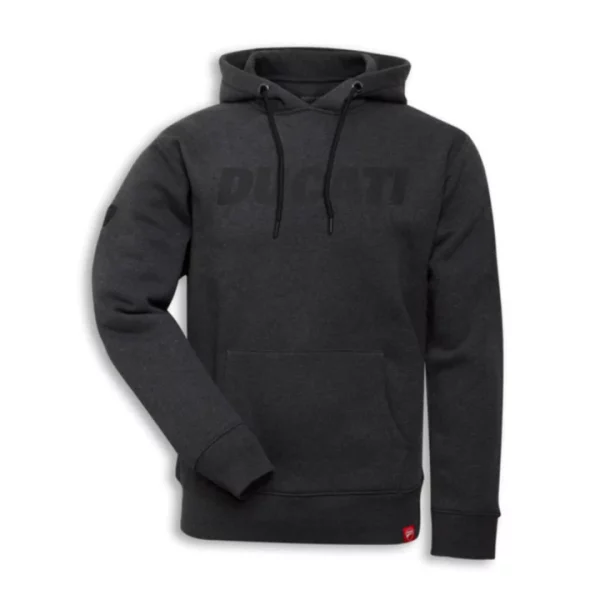 SWEAT A CAPUCHE LOGO 23 GRIS