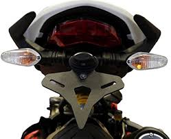 Porte plaque Court Monster 821 Evo Tech