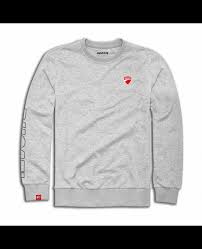 Sweat col rond ducatiana gris 25