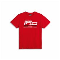T-Shirt One Hundred - 100 ans Rouge 26