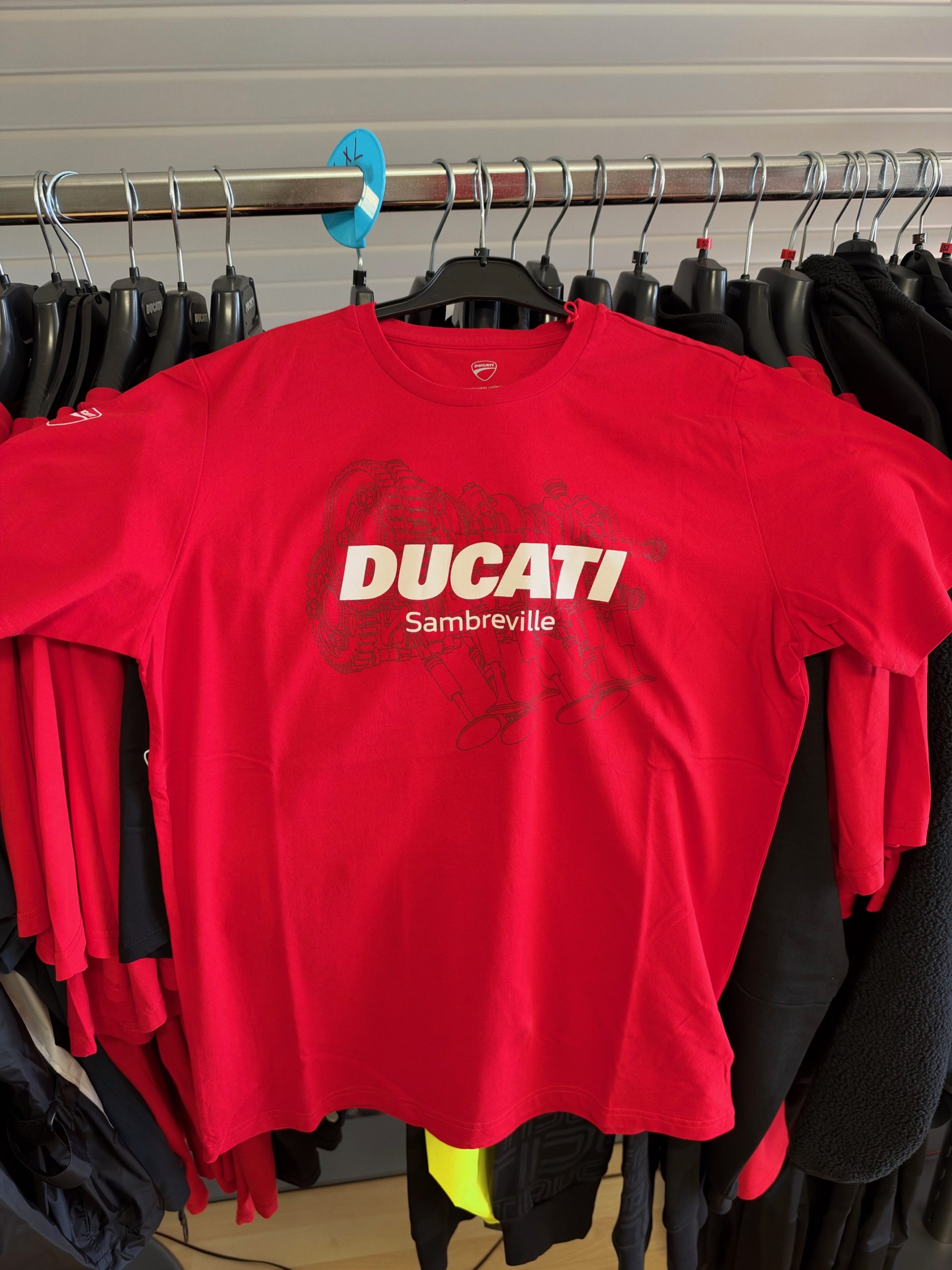 T-Shirt Ducati Sambreville Red 26